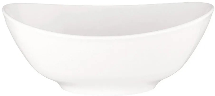 Μπωλ Σερβιρίσματος Πορσελάνης Meran Λευκό ESPIEL 21x18x8εκ. 001.004419K2