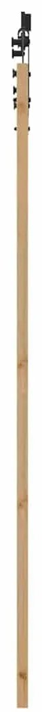 vidaXL Συρόμενη Πόρτα ORKDAL Καφέ 86 x 211 cm Μασίφ ξύλο πεύκου