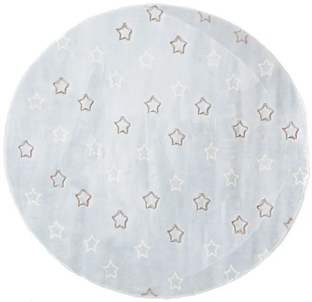 Παιδικό Χαλί Sky 6395D L.BLUE Royal Carpet - 160 x 160 cm