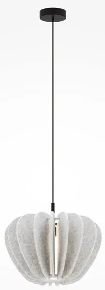 Κρεμαστό Φωτιστικό Οροφής 1xE27 Φ47,5cm Cambio Maytoni-MOD398PL-01S-Ασημί MOD398PL-01S