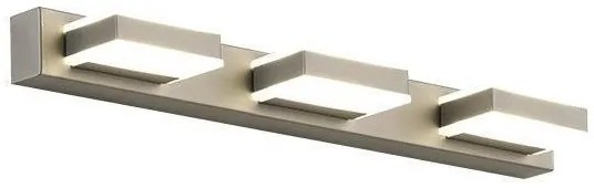 Απλίκα Φωτιστικό Τοίχου Led Νίκελ Ματ 144-80005 Eurolamp-144-80005-Νίκελ Ματ 144-80005