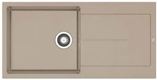 Νεροχύτης Pyramis Ithaka 1B 1D Plus-Beige-100 x 50 εκ.