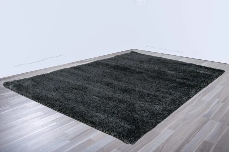 Χαλί Shaggy ανθρακί Monti 7053/900 - Colore Colori ΣΕΤ (0,70x1,50)x2 0,70x2,20