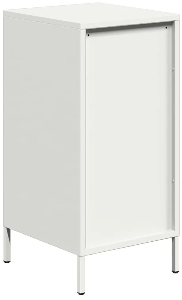 vidaXL Ντουλάπι Λευκό 35x39x73,5 εκ. από Χάλυβα Ψυχρής Έλασης