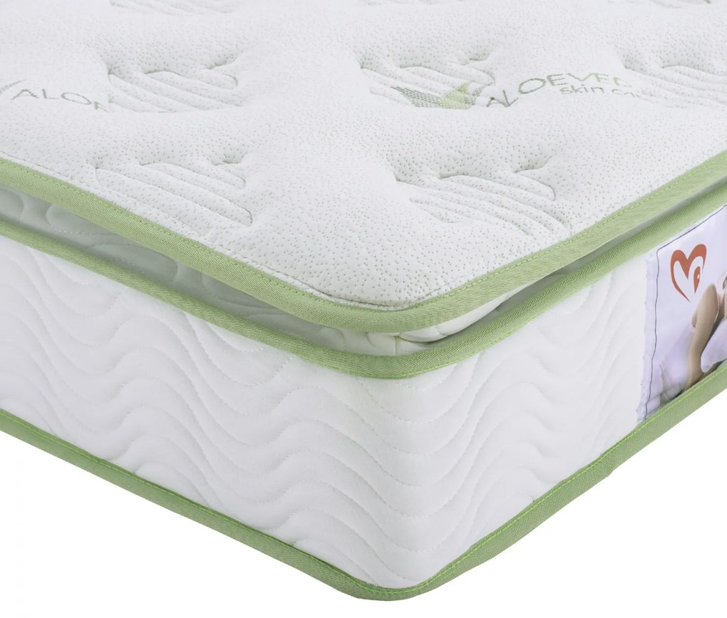ΣΤΡΩΜΑ CONTINUOUS SPRING ΜΕ ΑΝΩΣΤΡΩΜΑ ALOE VERA 90X200 HM372.20 ΜΟΝΗΣ ΟΨΗΣ