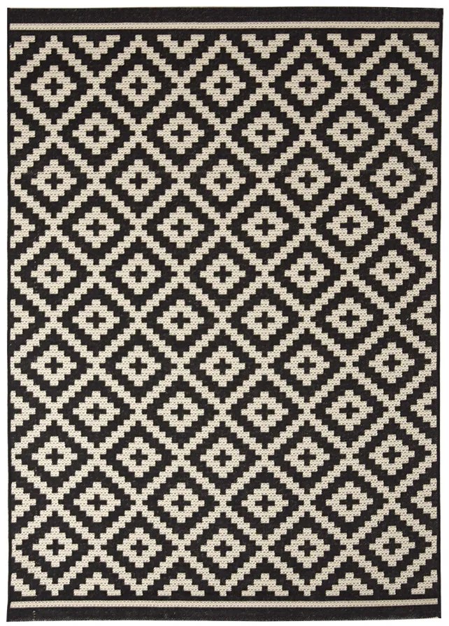 Ψάθα Flox BLACK 721K Royal Carpet - 140 x 200 cm