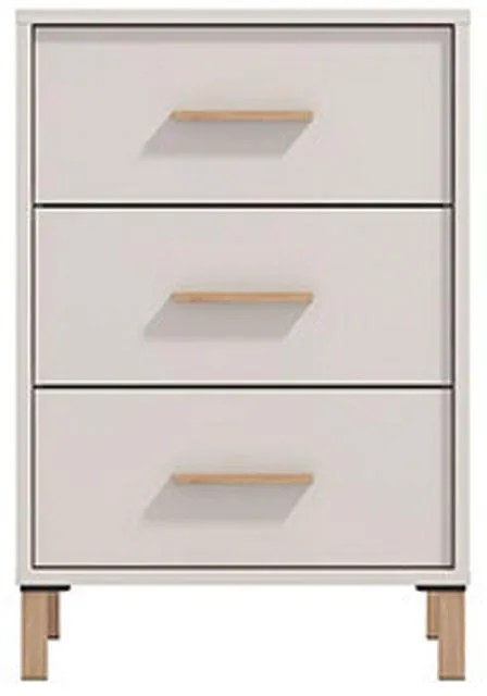 Κομοδίνο Belfort NO3F Cashmere 48x40x71 εκ. 48x40x71 εκ.