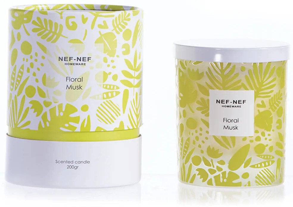 Αρωματικό Κερί 260gr Nef-Nef Homeware Floral Musk