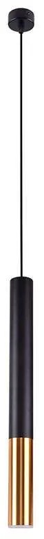 Φωτιστικό Οροφής Max 4236600 Black-Gold Viokef Metal