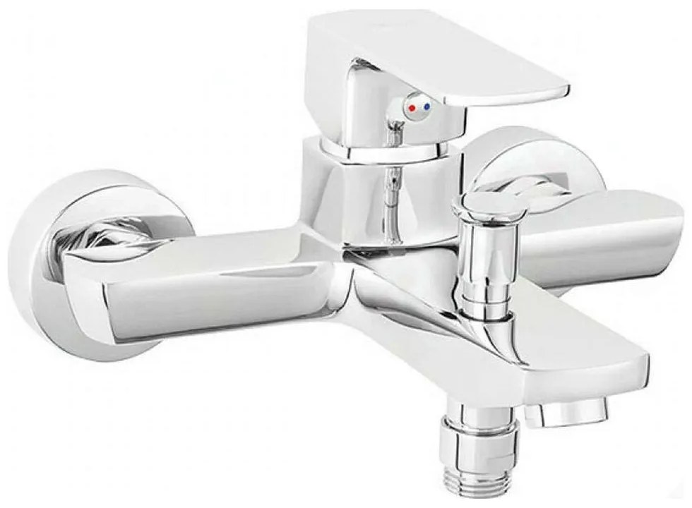 Μπαταρία Μπάνιου Alba BLB1VL Chrome Ferro Metal