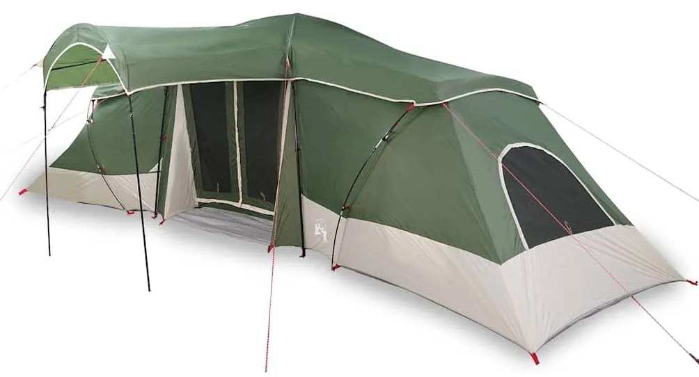 vidaXL Σκηνές με στέγη Πράσινο 721 x 335 x 212 εκ Πολυεστέρας