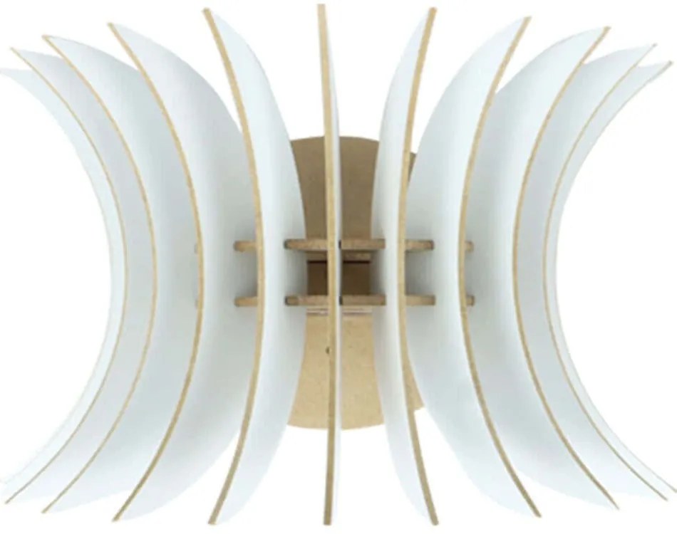 Φωτιστικό Τοίχου - Απλίκα 390FLH2101 28x20x20cm E27 40W White Opviq