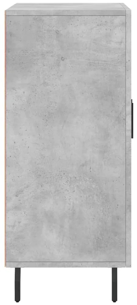 vidaXL Ντουλάπι Γκρι Σκυροδέματος 90x34x80 εκ. Επεξεργασμένο Ξύλο