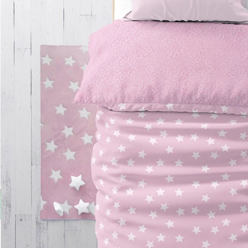 Παιδικό Χαλί Starlight Ροζ 115x180 - Borea Home