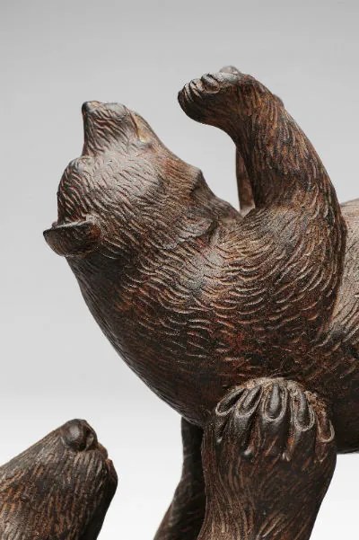 Διακοσμητικό Επιτραπέζιο Artistic Bears Καφέ 26,5x13,5x29 εκ. - Καφέ