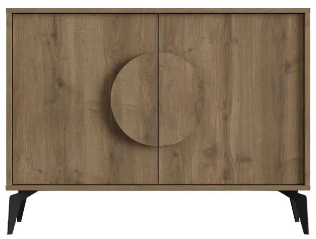 Μπουφές Gora σε απόχρωση ανοιχτό καρυδί 110x35.6x82εκ 110x35.6x82 εκ.