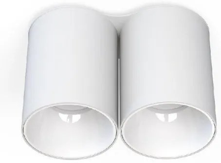 Σποτ Φωτιστικό Οροφής Διπλό Ατσάλι Eye Tone H13 Φ18 Nowodvorski-8088-Λευκό 8088