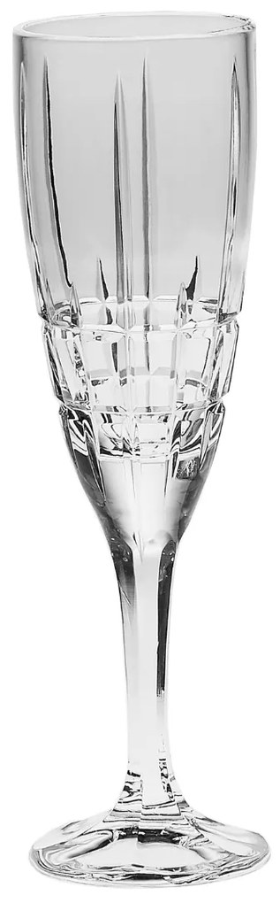 Ποτήρι Σαμπάνιας 180ml Dover - Crystal Bohemia - 6 ΤΜΧ