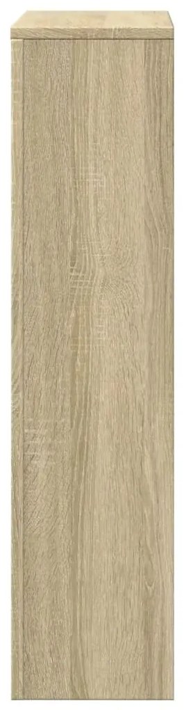 vidaXL Κάλυμμα Καλοριφέρ Sonoma Δρυς 78x20x82 εκ. Επεξεργασμένο Ξύλο