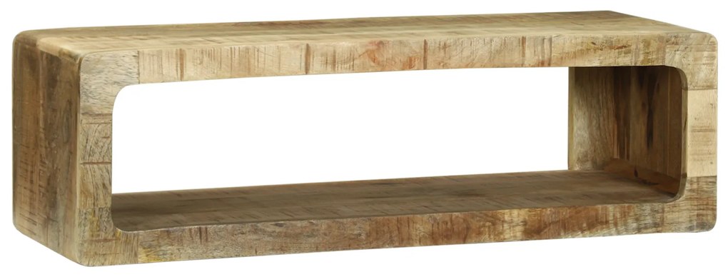 vidaXL Ντουλάπα τηλεόρασης 80x30x25 εκ. Μασίφ ξύλο τραχύ μάνγκο