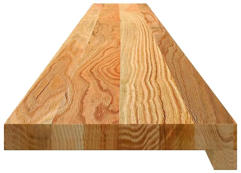 vidaXL Περβάζια παραθύρων 2 τεμ. Αν. Καφέ 160x20x2εκ. Μασίφ Ξύλο Δρυός
