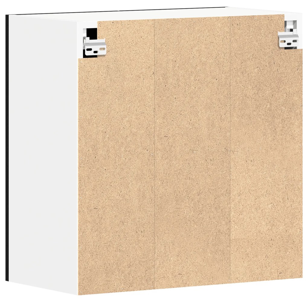 vidaXL Μαύρο Δέντρο Κρεμαστό Ντουλάπι 60x31x60 εκ Φτιαγμένο από Επεξεργασμένο Ξύλο