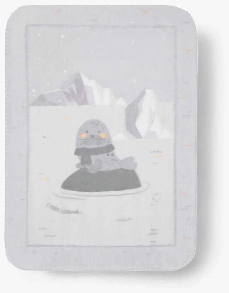 KIKKA BOO ΒΡΕΦΙΚΗ ΚΟΥΒΕΡΤΑ SUPER SOFT 80/110 CM SEALLY ME 31103020155