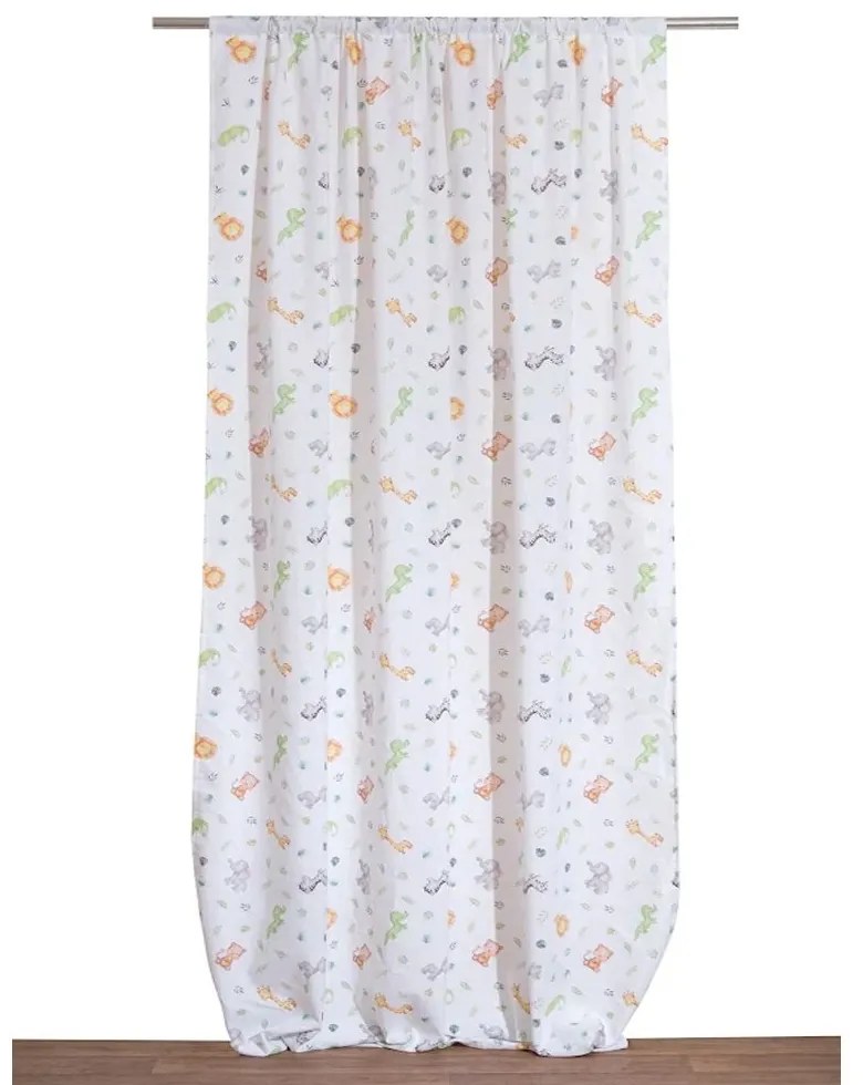 Κουρτίνα Παιδική Άμαζον Με Τρέσα Multi Viopros 280x270 280x270cm Cotton-Polyester