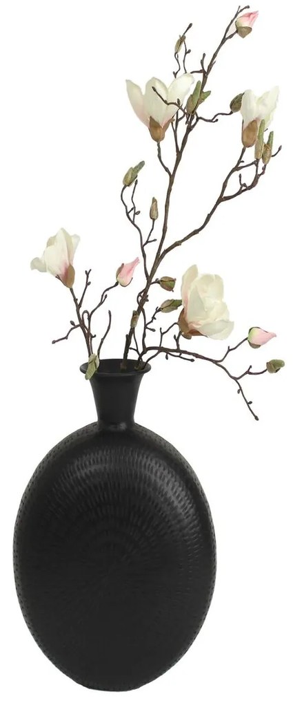 Βάζο ArteLibre Μαύρο Μέταλλο 34x12x41cm