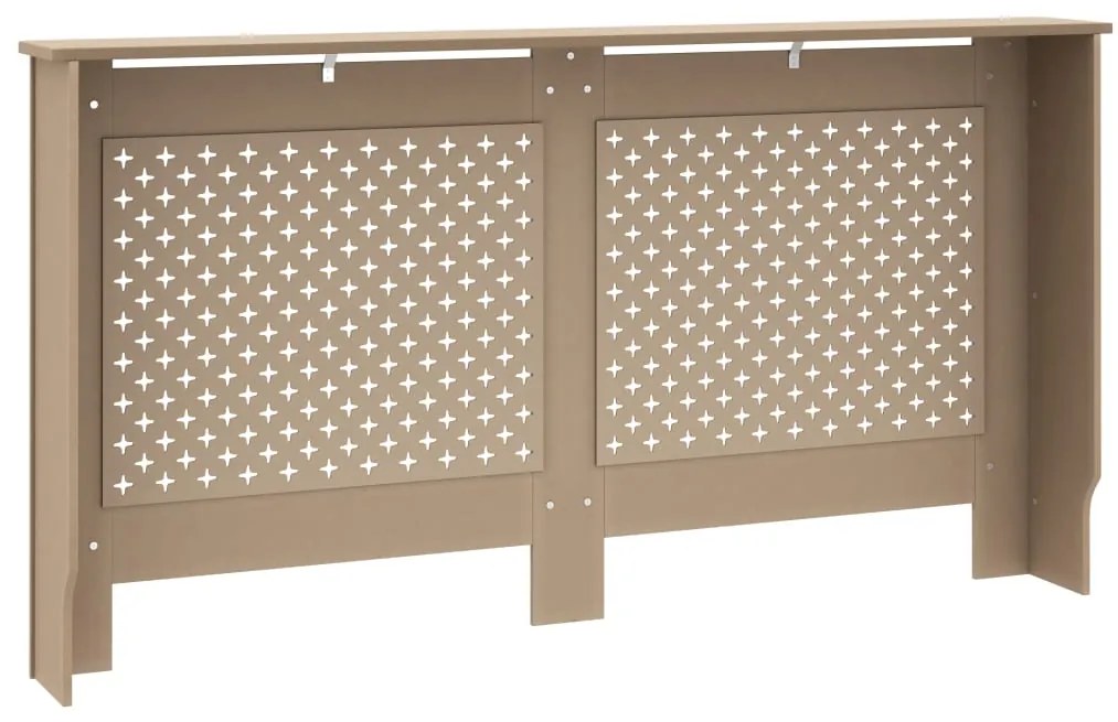 vidaXL Κάλυμμα Καλοριφέρ 152 x 19 x 81,5 εκ. από MDF
