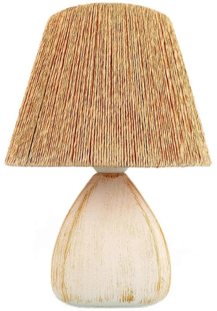 Φωτιστικό Επιτραπέζιο 687HMY2375 Φ25x35cm 1xE27 40W Natural Opviq