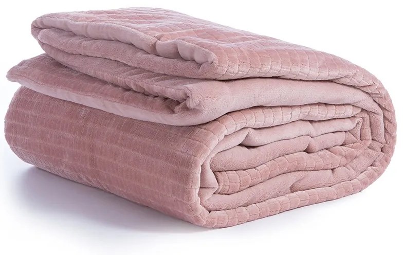 Κουβέρτα/Πάπλωμα Μονό 160x220 Ezra 24 Rose 5205495597010