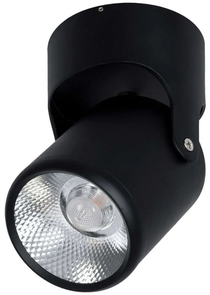 Φωτιστικό Οροφής - Σποτ Detronic 60505 Φ9x16cm Led 1250lm 10W 2700K Black GloboStar