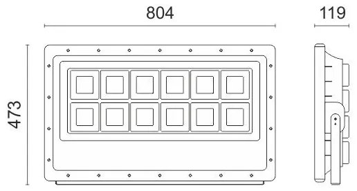 Προβολέας LED 5830