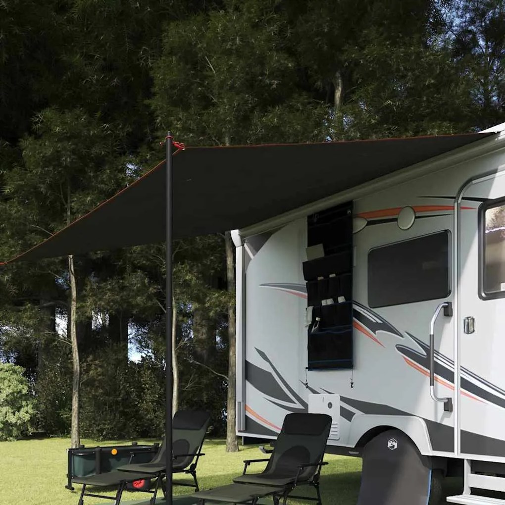 vidaXL Τέντα ανθεκτική στο νερό με στέγη Γκρι και Πορτοκαλί