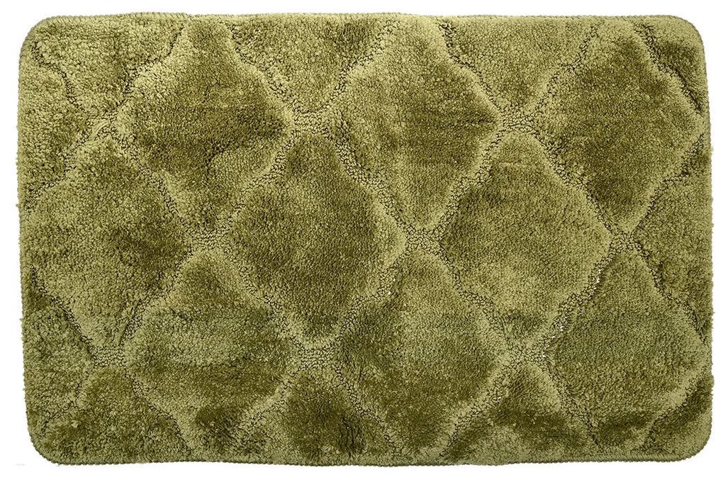 ΤΑΠΕΤΟ ΜΠΑΝΙΟΥ MICROFIBER 70x45cm ΑΝΤΙΟΛΙΣΘΗΤΙΚΟ OLIVE GREEN