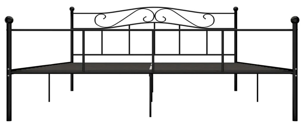 ΠΛΑΙΣΙΟ ΚΡΕΒΑΤΙΟΥ ΜΑΥΡΟ 180 X 200 ΕΚ. ΜΕΤΑΛΛΙΚΟ 284528