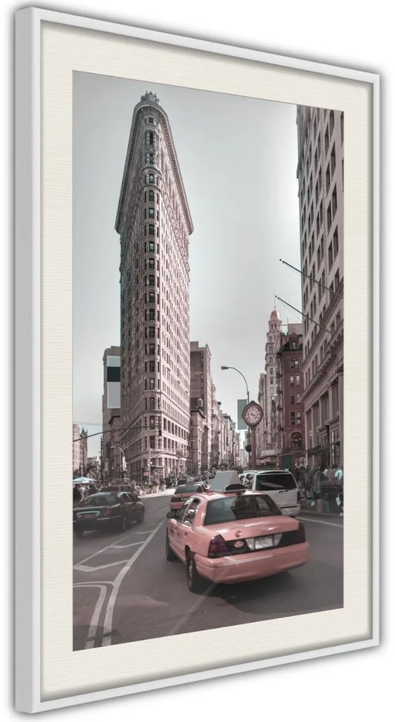 Αφίσα - Flatiron Building - 20x30 - Χρυσό - Χωρίς πασπαρτού