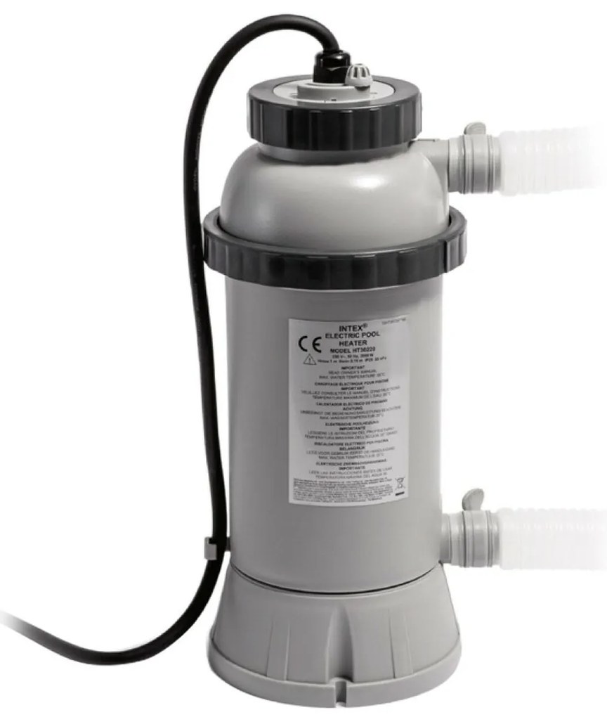 Θερμάστρα λιμνών Intex Krystal Clear Pool Basics Φως LED