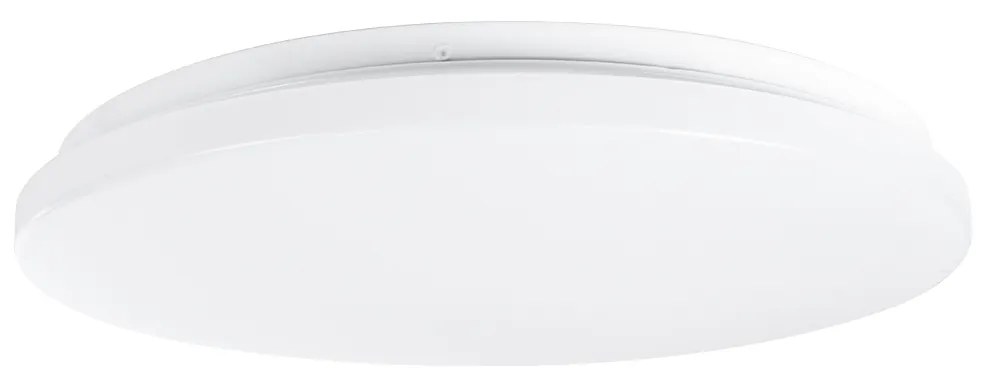 GloboStar® CELANO 61008 LED Πλαφονιέρα Οροφής Στρόγγυλη Φ33 30W 3000lm 120° AC 220-240V Αδιάβροχη IP54 Φ33 x Υ6cm Ψυχρό Λευκό 6000K - 3 Χρόνια Εγγύηση