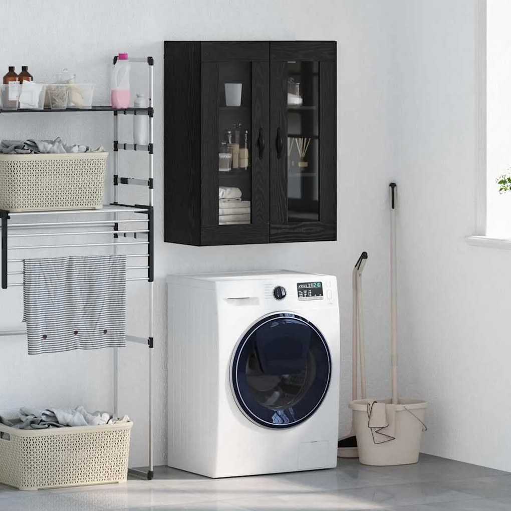 Επιτοίχιο ντουλάπι Μαύρη Οξυά 69,5 x 34 x 90 εκ.