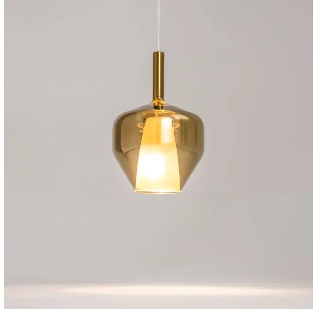 Κρεμαστό Φωτιστικό Οροφής 1xΕ27 Φ20cm Duality Maytoni-MOD271PL-01B4-Χρυσό MOD271PL-01B4
