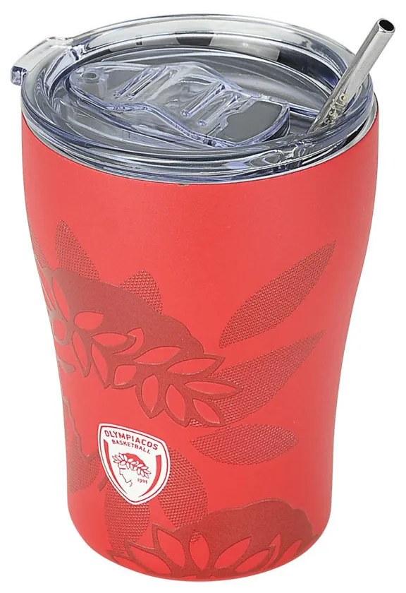 ESTIA ΘΕΡΜΟΣ COFFEE MUG OLYMPIACOS BC EDITION 350ml