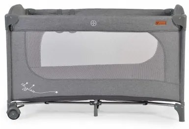 CANGAROO ΠΤΥΣΣΟΜΕΝΟ ΠΑΡΚΟΚΡΕΒΑΤΟ 1 ΕΠΙΠΕΔΟΥ SKYGLOW GREY 3800146248901