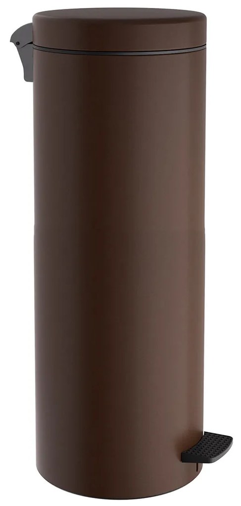 Κάδος Απορριμμάτων (Φ25x65) Pam &amp; Co 30lt 2565-943 Matt Wenge