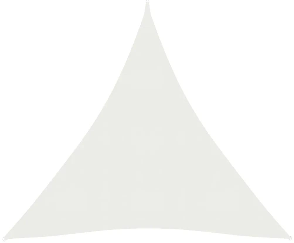 vidaXL Πανί Σκίασης Λευκό 3 x 4 x 4 μ. από HDPE 160 γρ./μ²