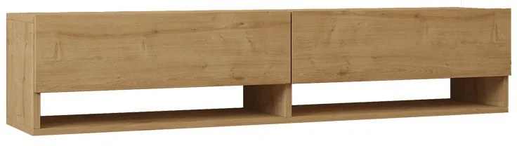 Intrahome Έπιπλο τηλεόρασης επιτοίχιο Melosa Intrahome σε oak απόχρωση 141x30x31εκ | SKU: INTRAPA-231111641