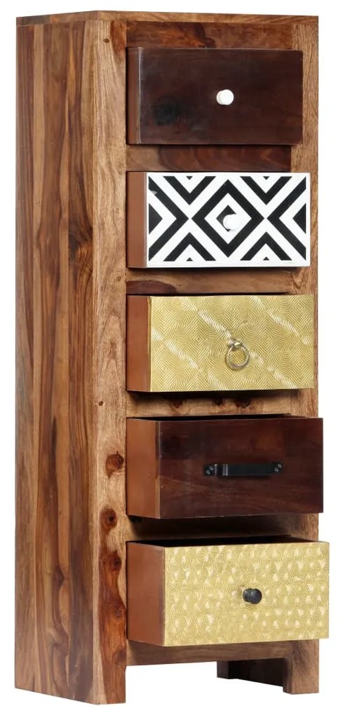 vidaXL Ντουλάπι 40 x 30 x 110 εκ. από Μασίφ Ξύλο Ακακίας