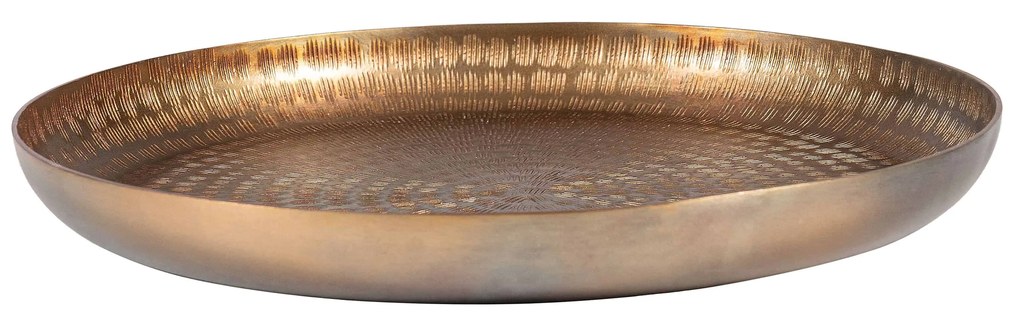 Decorative platter/Tray DEKOCANDLE Ø30cm Baariq TH747-00K9