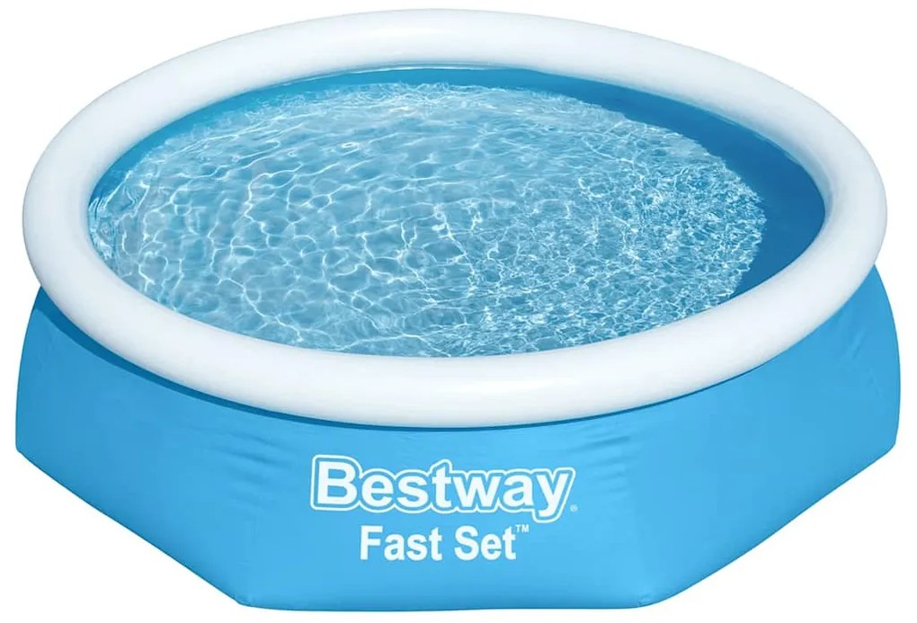 Bestway Πισίνα Φουσκωτή Στρογγυλή Fast Set Μπλε 244 x 66 εκ. 57265